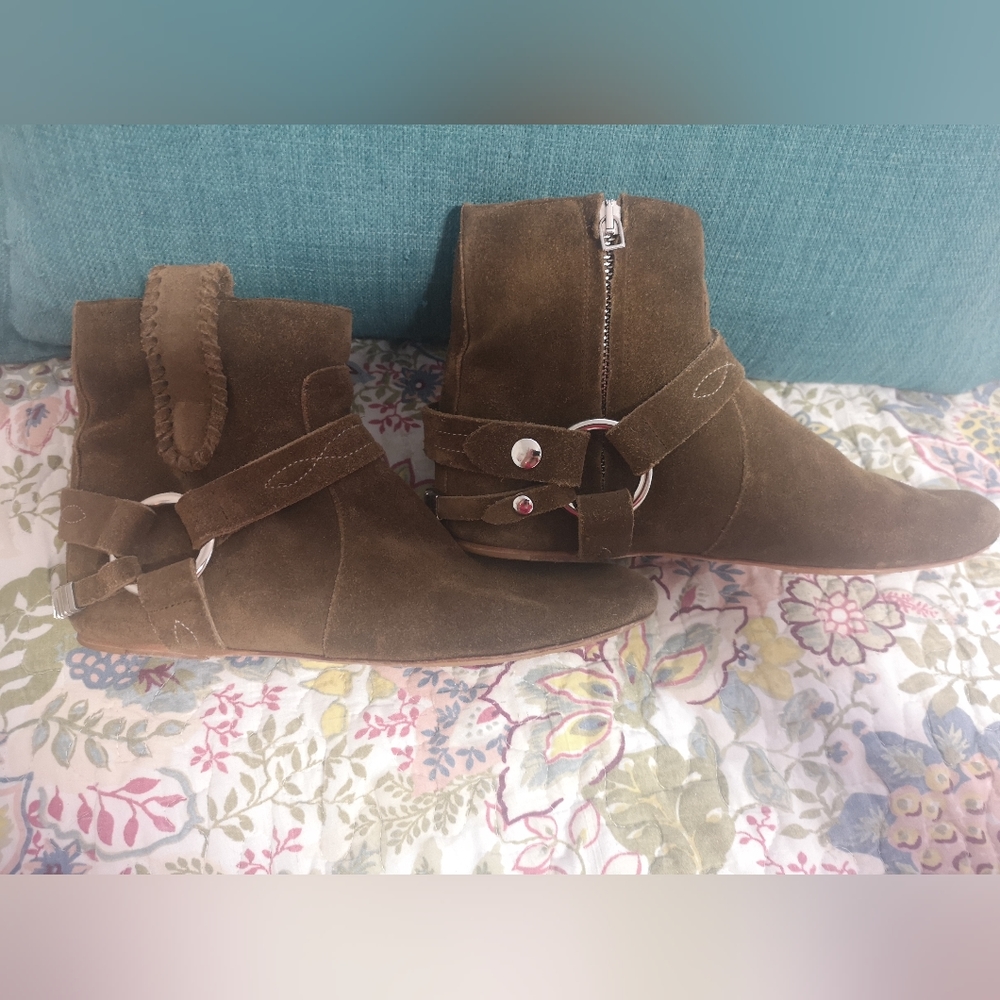 Isabel Marant Gaucho Buckled Boots